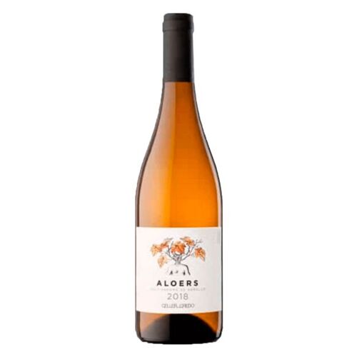 Aloers 2018, vino blanco, xarello. Biodinámico, vegano