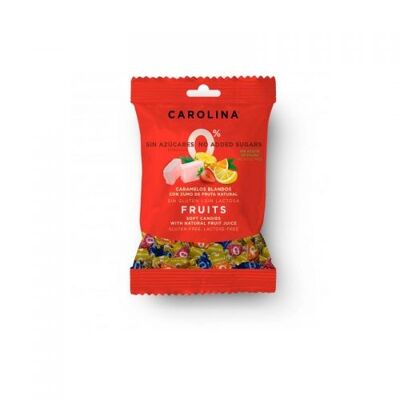 Soft Candy Fruits, Sugar Free, Carolina Honest