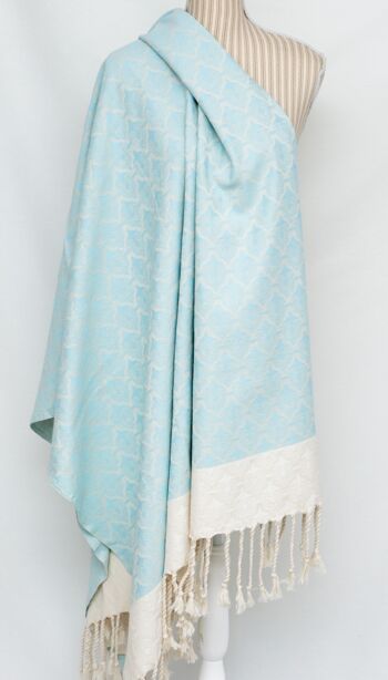 OTTOMAN FOUTAS Light Blue