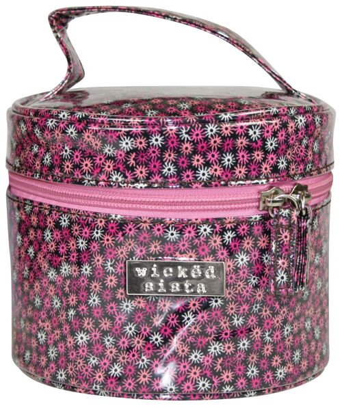 Bag Daisy Festival Berry Round Small Beautycase Kosmetiktasche Tasche