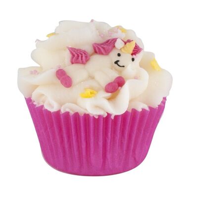 Dreifacher Einhorn-Cupcake