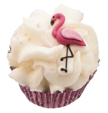 Triple Cupcake Flamingo