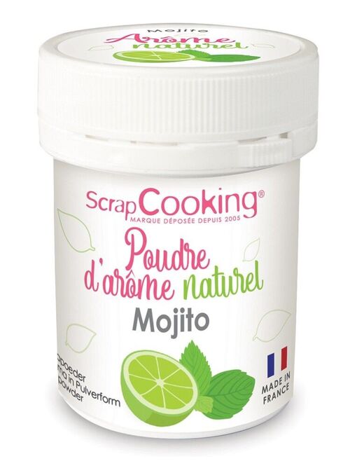 Pot poudre d'arôme naturel "mojito" 15g