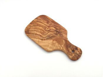 Mini planche à déjeuner 21 cm en bois d'olivier 4