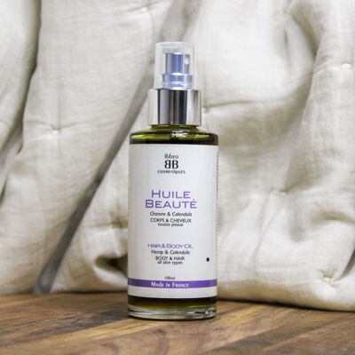 Body and hair beauty oil