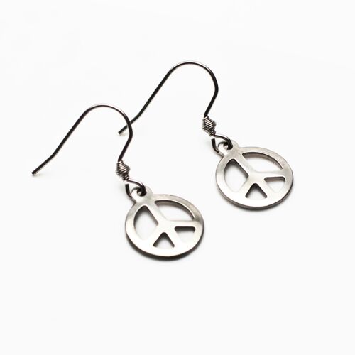 Inner peace Earrings - Silver