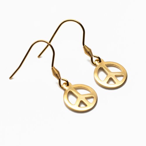 Inner Peace Earrings - Gold