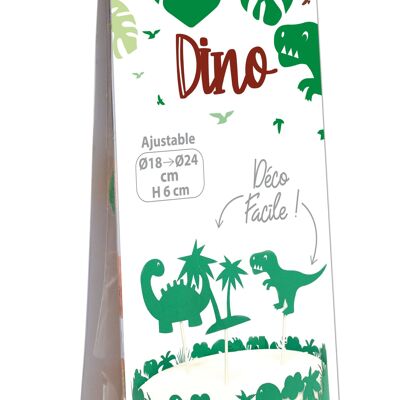 Decoración de tarta "Dino"