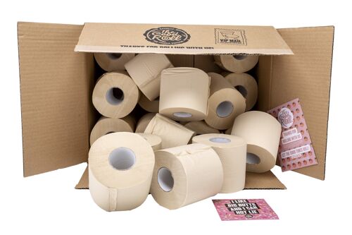 Bamboo Toiletpaper - 24 rolls - The Naked Panda Edition - 2 layers