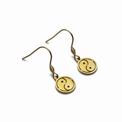 Inner Peace Earrings - Gold
