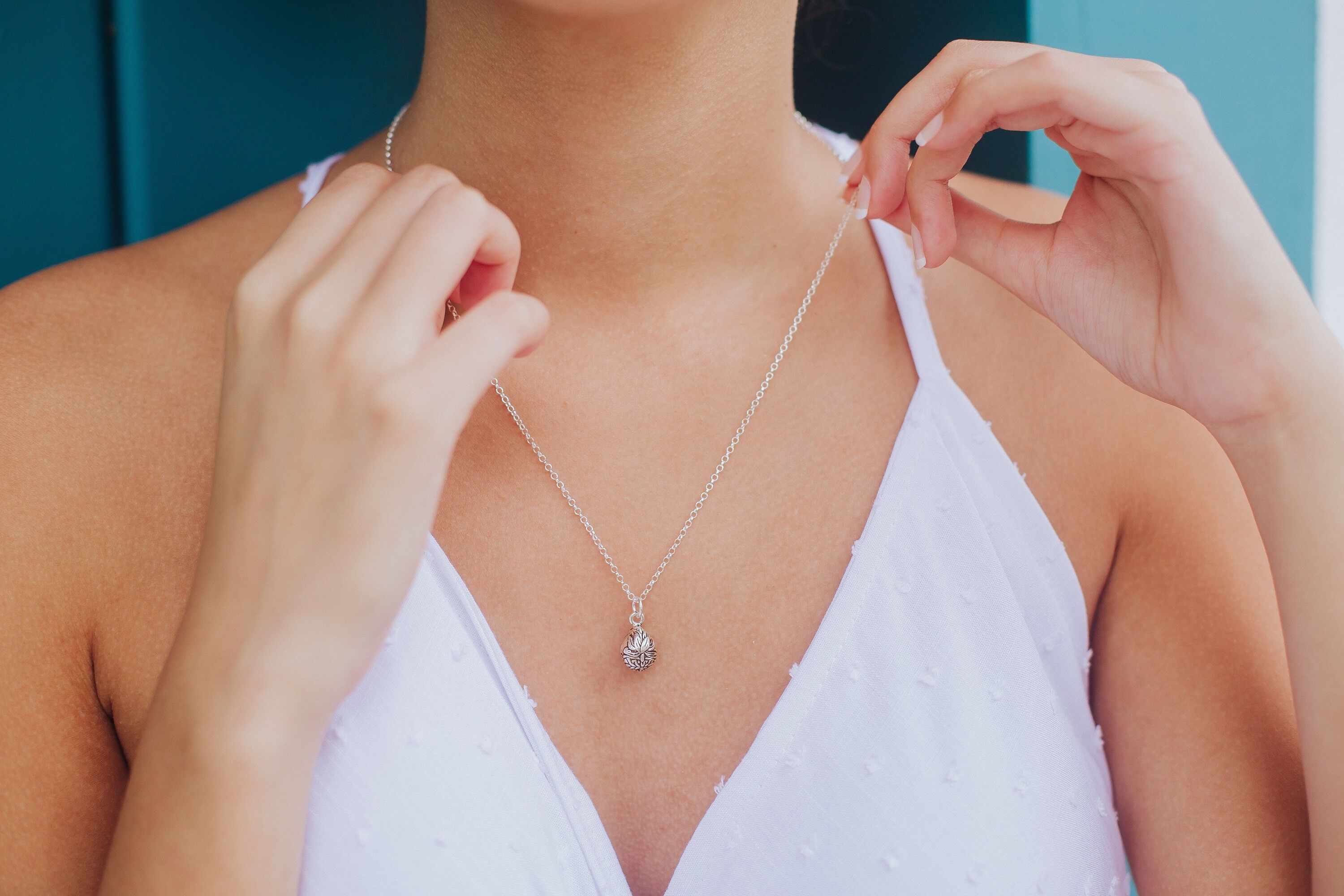 Collana Chiamante Angelo in Argento 925