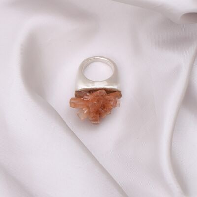 Anello Incoraggiare con Aragonite