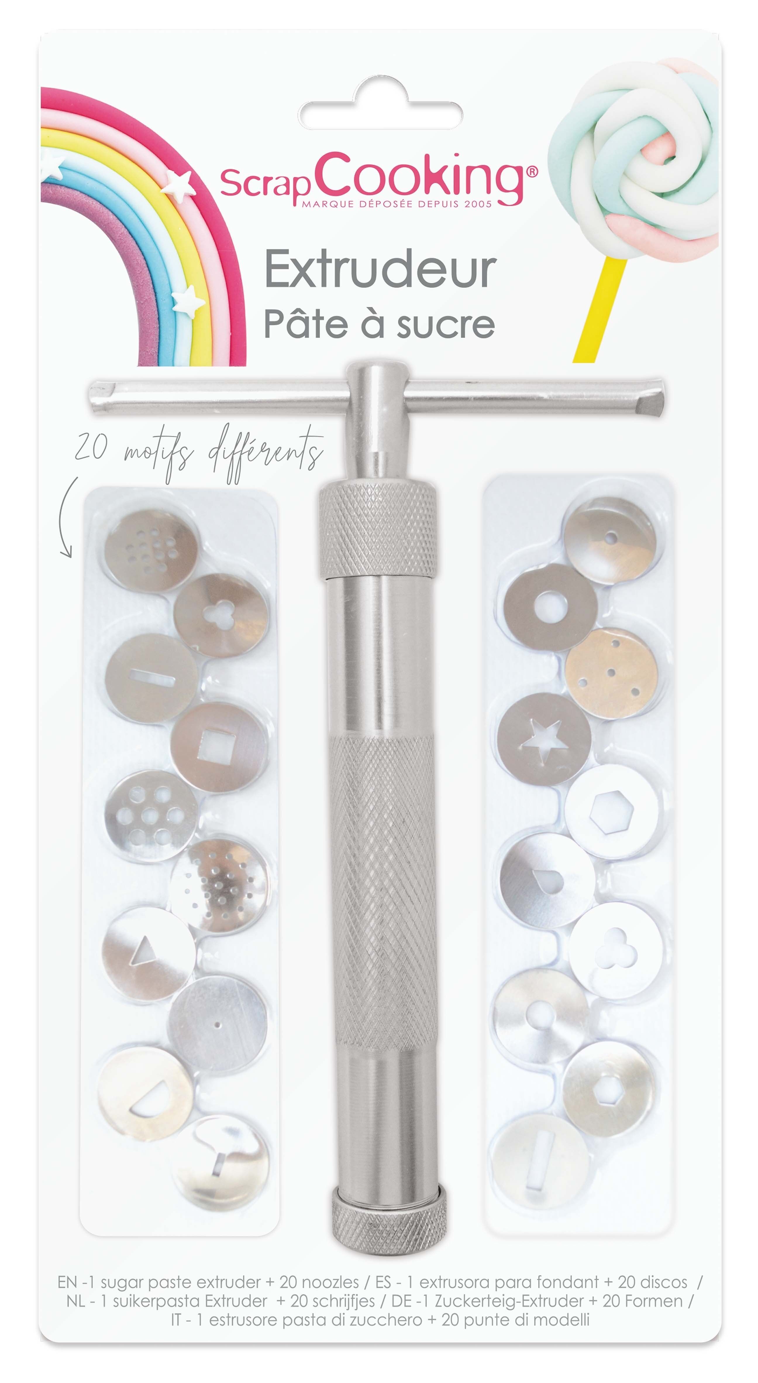 Zuckerpastenextruder