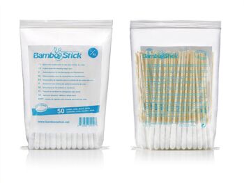 Sachet de 50 coton-tiges Bamboostick® L/XL 2