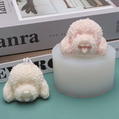 Poodle Candle Mould