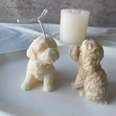 Cavapoo Puppy Candle Mould