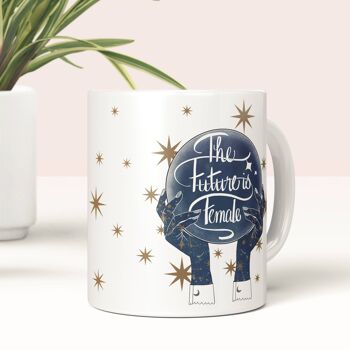 L’avenir est une tasse à café féminine | Tasse de sorcière | Cadeau féministe 3