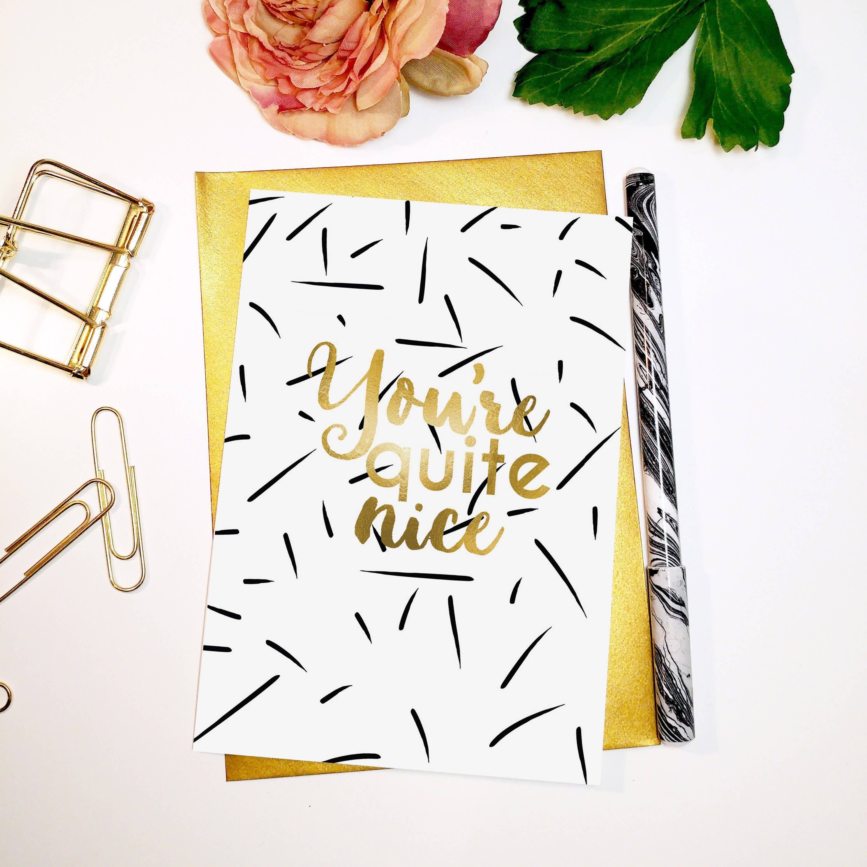 Sei davvero un bel biglietto di auguri