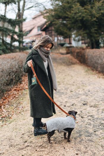 PORTE-SAC À CACA DE CHIEN. NON JE 5