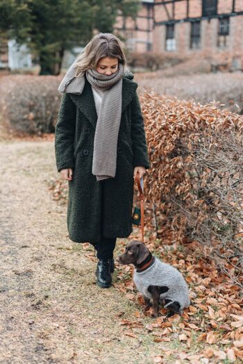 PORTE-SAC À CACA DE CHIEN. NON JE 7