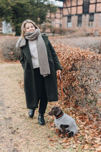 PORTE-SAC À CACA DE CHIEN. NON JE 8