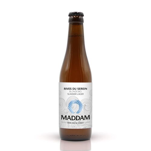 BIÈRE MADDAM BIO Rives du Serein Blonde 33cl