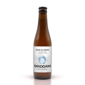 BIÈRE MADDAM BIO Rives du Serein Blonde 33cl