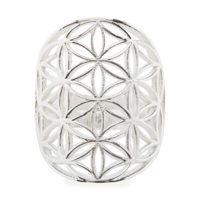 925 Silver "Flower of Life" Ring