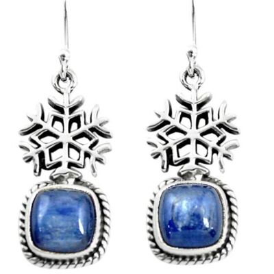 Boucles d'oreilles “Lucidité et Puissance” en Kyanite et Argent 925