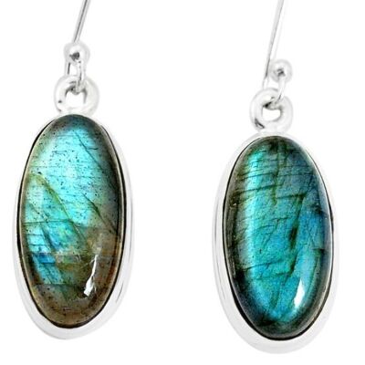 “Magic Protection” Earrings in Labradorite and 925 Silver