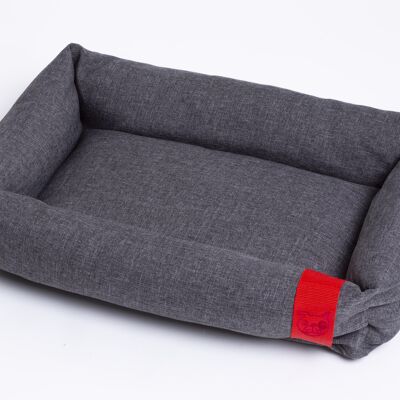 Bed Bobbie dark grey S+