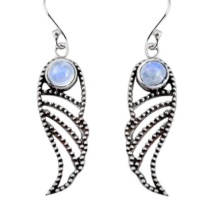 “Innocence” earrings in Moonstone and 925 Silver