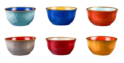 Mini Bowls - Sauce Cups - Set of 6 - Ø 7.5cm -