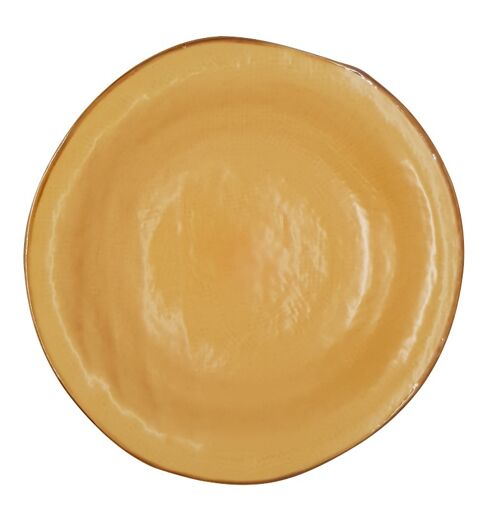 Deep Plate Yellow Ø 24cm