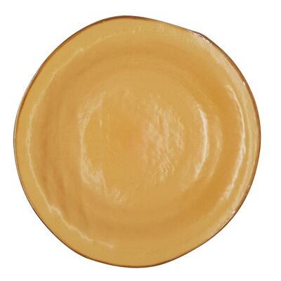 Deep Plate Yellow Ø 24cm