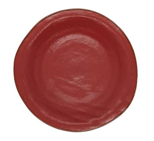 Deep Plate Red Ø 24cm