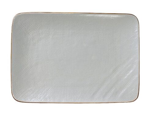 Rectangular Plate Gray - 28cm * 19.5cm