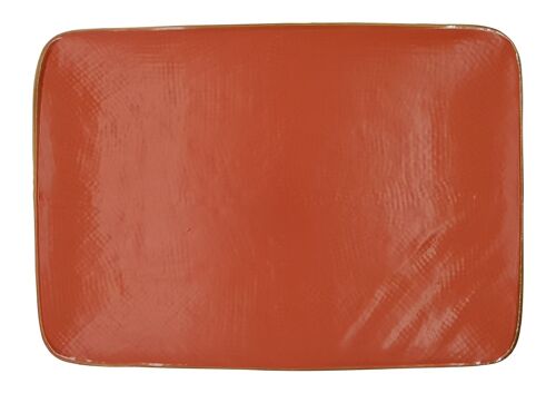 Rectangular Plate Orange - 28cm * 19.5cm