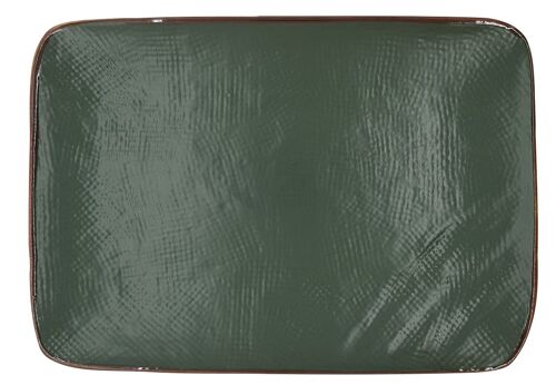 Rectangular Plate Green - 28cm * 19.5cm