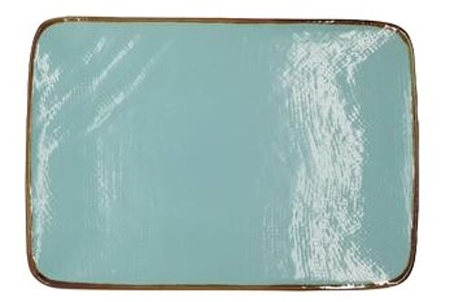 Rectangular Plate Turquoise - 28cm * 19.5cm