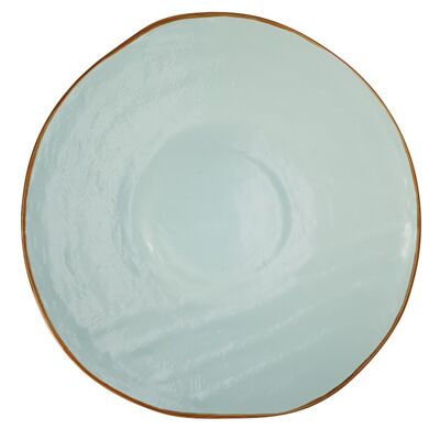 Assiette plate Turquoise Ø 28cm