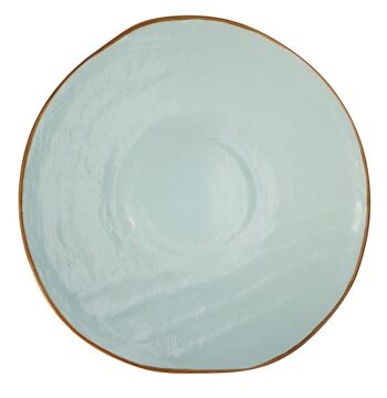 Assiette plate Turquoise Ø 28cm 1
