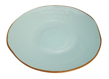 Assiette plate Turquoise Ø 28cm 2