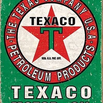 TEXACO Motor Oil Vintage Look