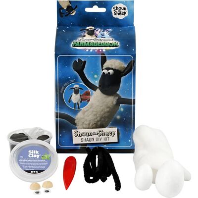 Kit activité enfant - Modelage Silk Clay - Shaun Le Mouton