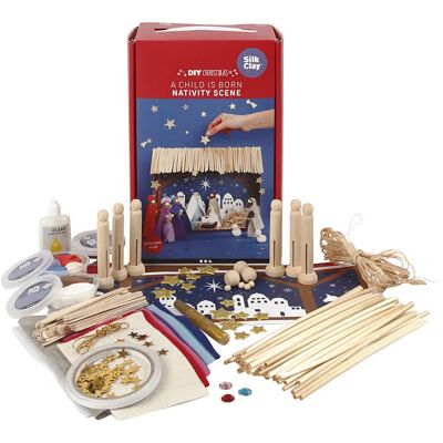 Kit de création - Crèche de Noël