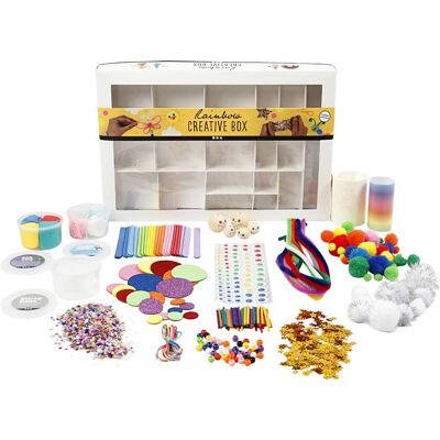 Kit Créatif pour activité manuelle - Arc-en-ciel