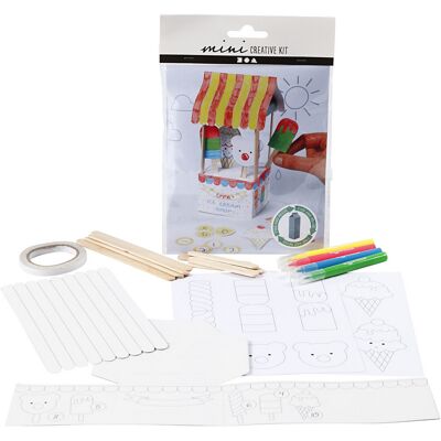 Mini kit créatif pour enfant spécial recyclage - Glaces