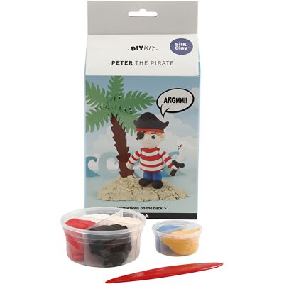 Kit Modelage Foam Clay - Pirate - 6 couleurs