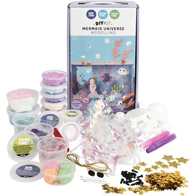 Kit activité enfant - Modelage - Univers des sirènes